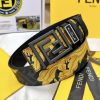 Belt FENDI Fendi ReproductionThe waistband is made of 100% cowhide, ensuring a double-layer dwlj3q9h