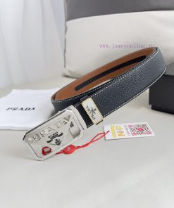 Prada. Prada Belt Automatic BeltAutomatic belt, classic pure steel material automatic buckle v4i1s4rw