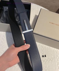 TOMFORD men's T-shaped buckle double-sided belt, a unique and exquisite lifestyle, not follo qjiwu301