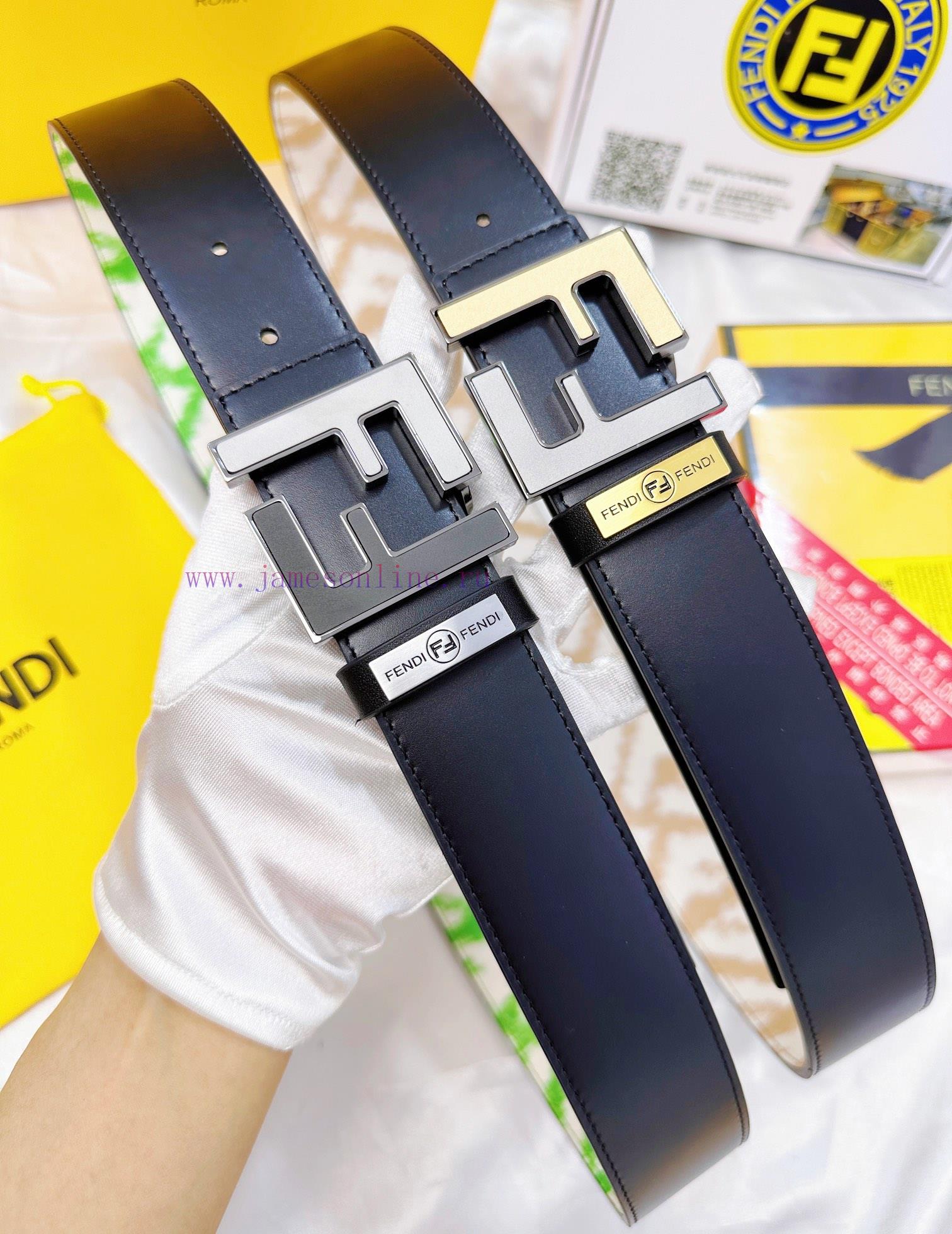 Belt FENDI Fendi ReproductionThe waistband is made of 100% imported top layer cowhide, ensur 6dt66lf3 - Image 2