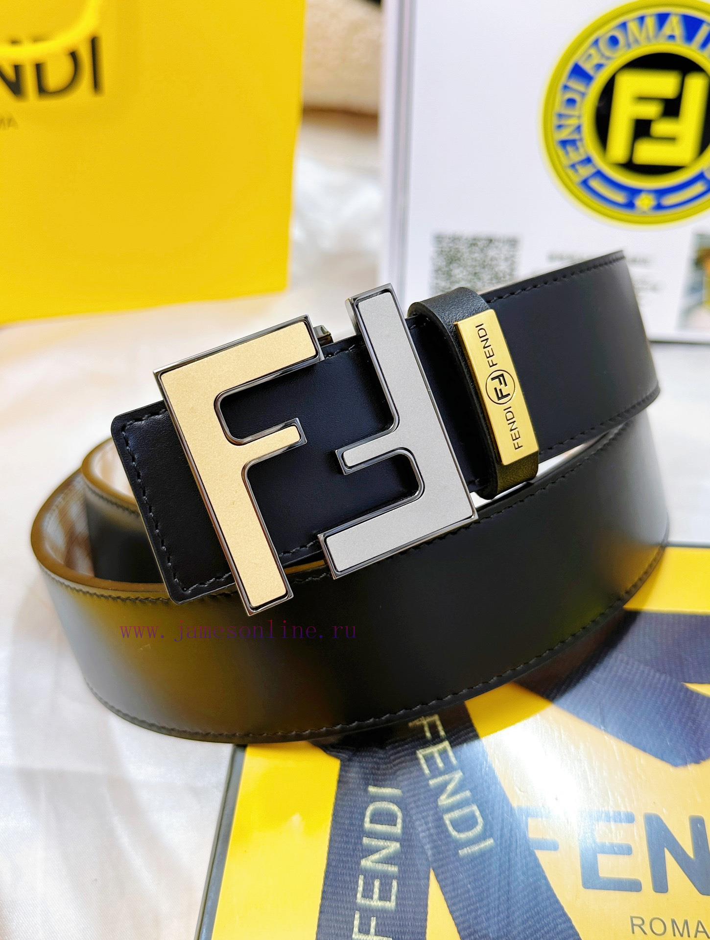 Belt FENDI Fendi ReproductionThe waistband is made of 100% imported top layer cowhide, ensur 6dt66lf3 - Image 13