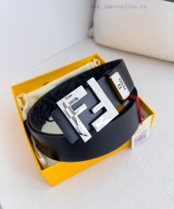 Fendi FENDI ️ Belt and beltBuckle, original classic pure copper boutique letter buckle, phot h22d60xo