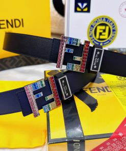 Belt FENDI Fendi ReproductionThe waistband is made of 100% head layer cowhide, ensuring genu 2y2it007