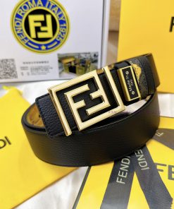 Belt FENDI Fendi ReproductionThe waistband is made of 100% cowhide, ensuring a double-layer dyku64je