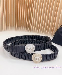 3.0cm Chanel official website new item, double-sided lambskin material, length 65.70.75.80.8 4xpy5md0