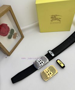 Burberry automatic beltMaterial: Leather Belt with 100% Head Layer. The leather belt is guar 90vo49my