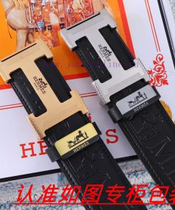 Hermes ️The material is made of 100% top layer cowhide, ensuring that 24k pure steel buckles s05ga5sj