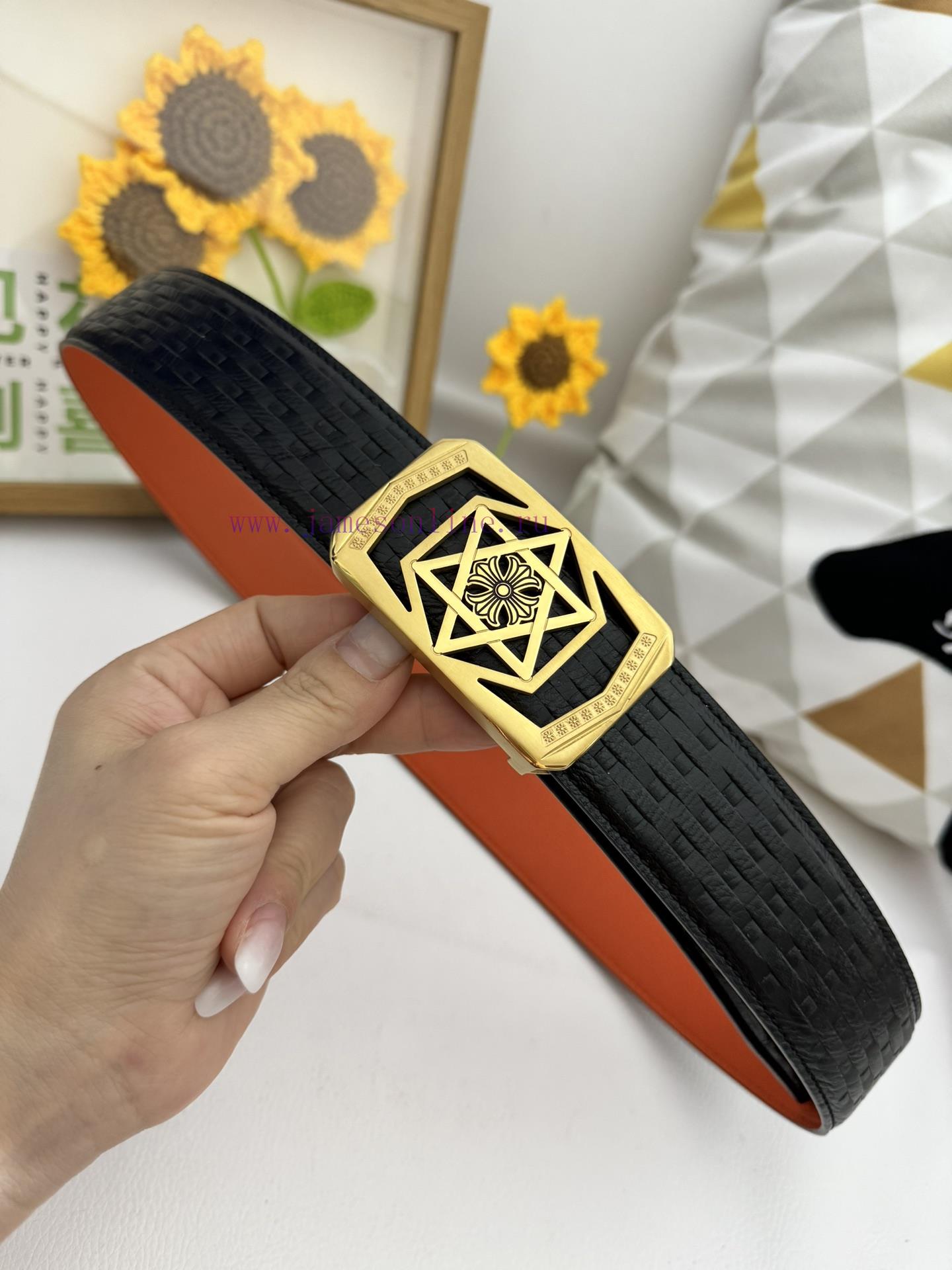 Kroos Heart BeltMaterial: Leather Belt with 100% Head Layer. The leather belt is guaranteed le167s0z - Image 6