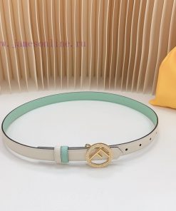 2.0cm Fendi official website new model, double-sided top layer cowhide material, length. 75. y8fkj5av