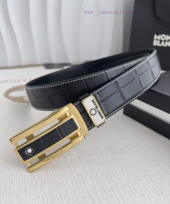 Montblanc Montblanc Belt Automatic BeltAutomatic belt, original new pure steel material auto 52ecgnq3