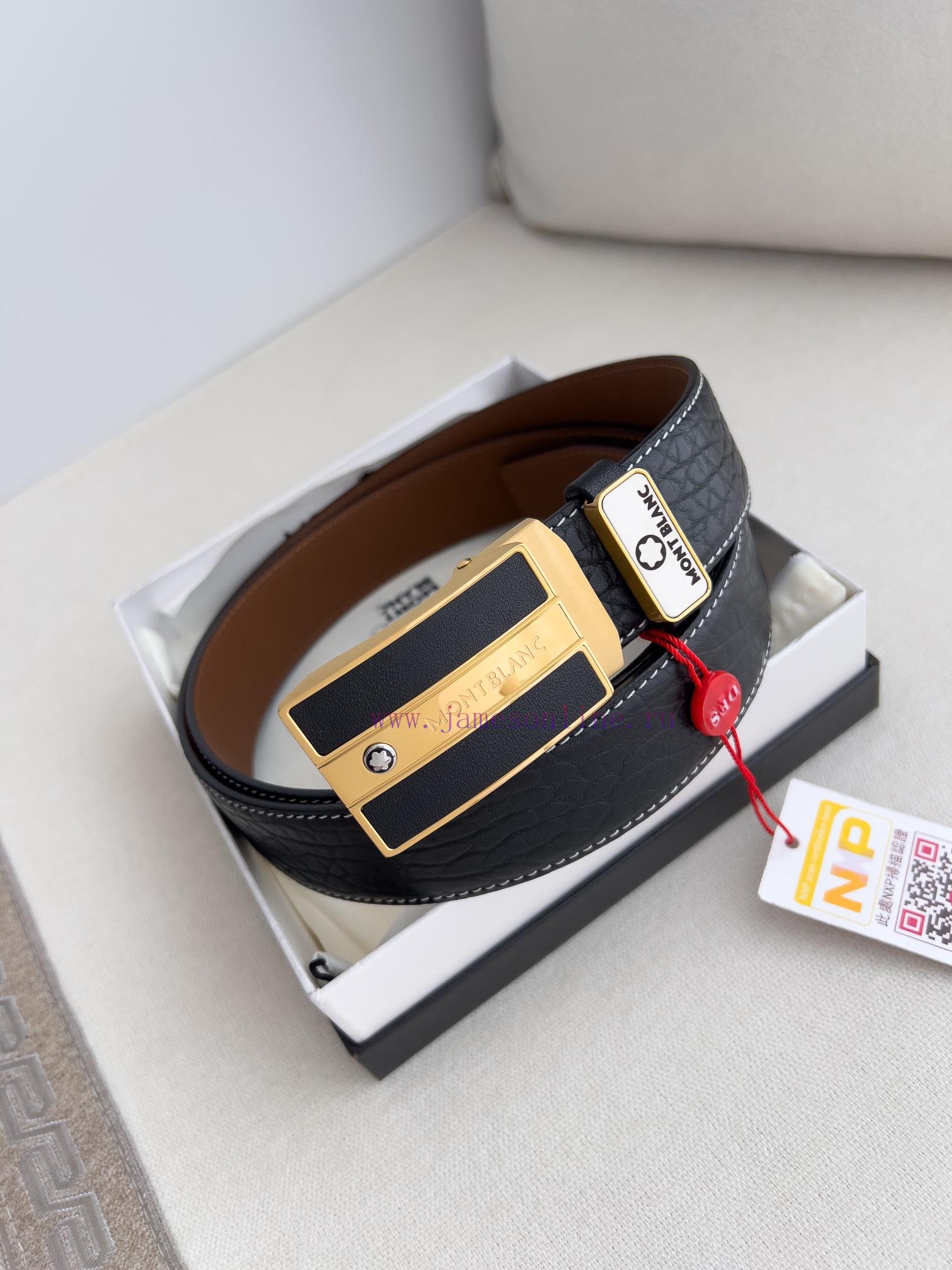 Montblanc Montblanc Belt Automatic BeltAutomatic belt, original new pure steel material auto unvsoj3d