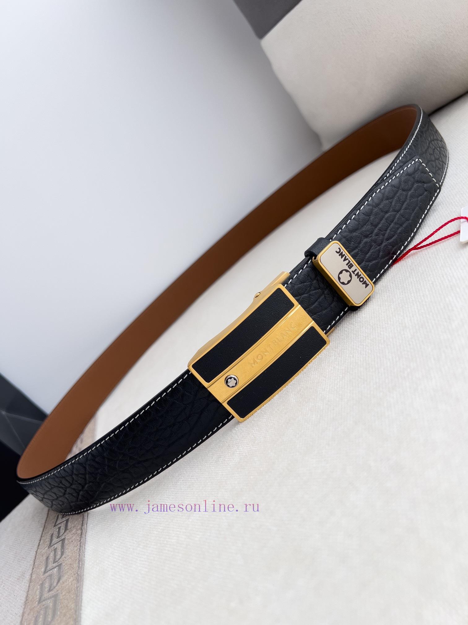 Montblanc Montblanc Belt Automatic BeltAutomatic belt, original new pure steel material auto unvsoj3d - Image 4