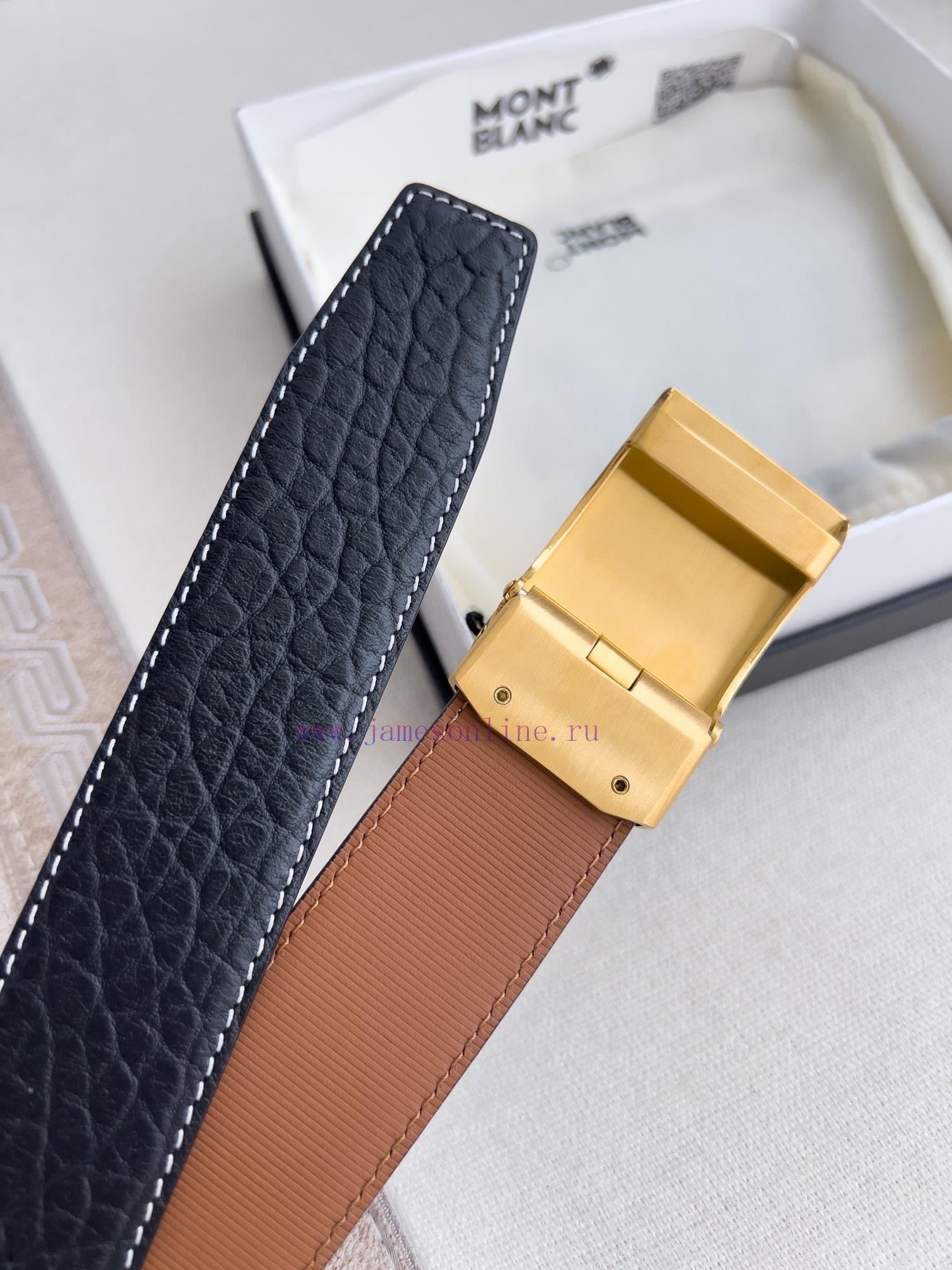 Montblanc Montblanc Belt Automatic BeltAutomatic belt, original new pure steel material auto unvsoj3d - Image 6