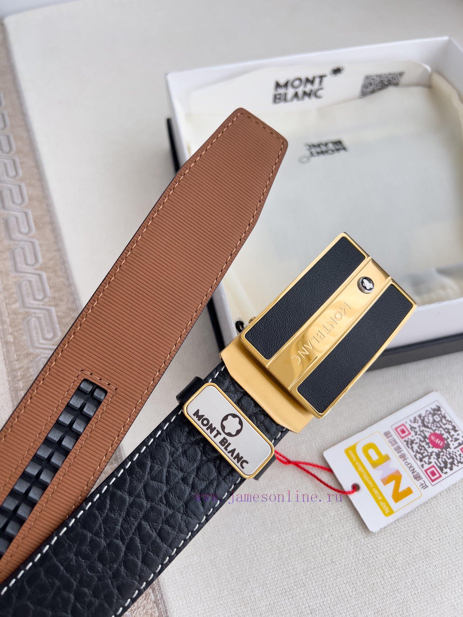 Montblanc Montblanc Belt Automatic BeltAutomatic belt, original new pure steel material auto unvsoj3d - Image 7
