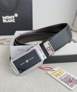 Montblanc Montblanc ️ Belt and beltBuckle, new original classic boutique two-color buckle, p mvip3zrk