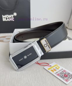 Montblanc Montblanc ️ Belt and beltBuckle, new original classic boutique two-color buckle, p k0re2rk7