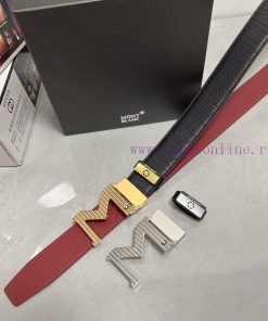MontblancMaterial: Leather Belt with 100% Head Layer. The leather belt is guaranteed to be g vabjqvdf