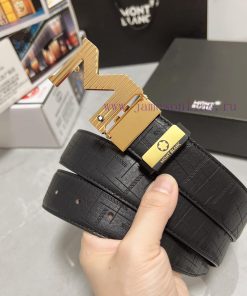 MontblancMaterial: Leather Belt with 100% Head Layer. The leather belt is guaranteed to be g dkascgf8