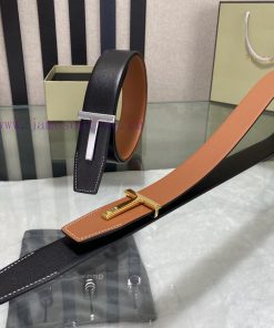 Tomford's latest popular double-sided top layer cowhide with original box and 3.8-wide new m 7t4mmwfm