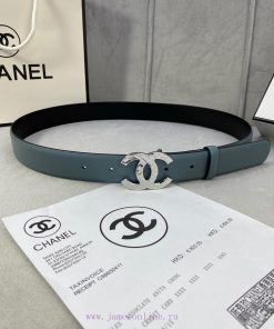 3.0cm width Chanel women's belt, new soft imported calf leather, supports NFC official websi 2ylx44f0