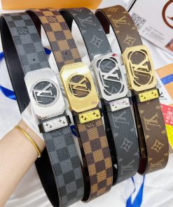 Belt LV Louis Vuitton's top tier replicaThe waistband is made of 100% cowhide, ensuring genu whk7n1fi