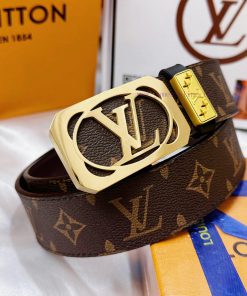 Belt LV Louis Vuitton's top tier replicaThe waistband is made of 100% cowhide, ensuring genu uv0g1z46