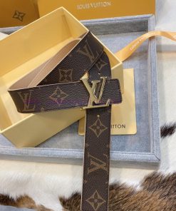 MADE IN FRANCE[Gift] Comes with a complete set[Gift] LV[Gift] 100% Two tone Pure Steel Buckl be32nr5g