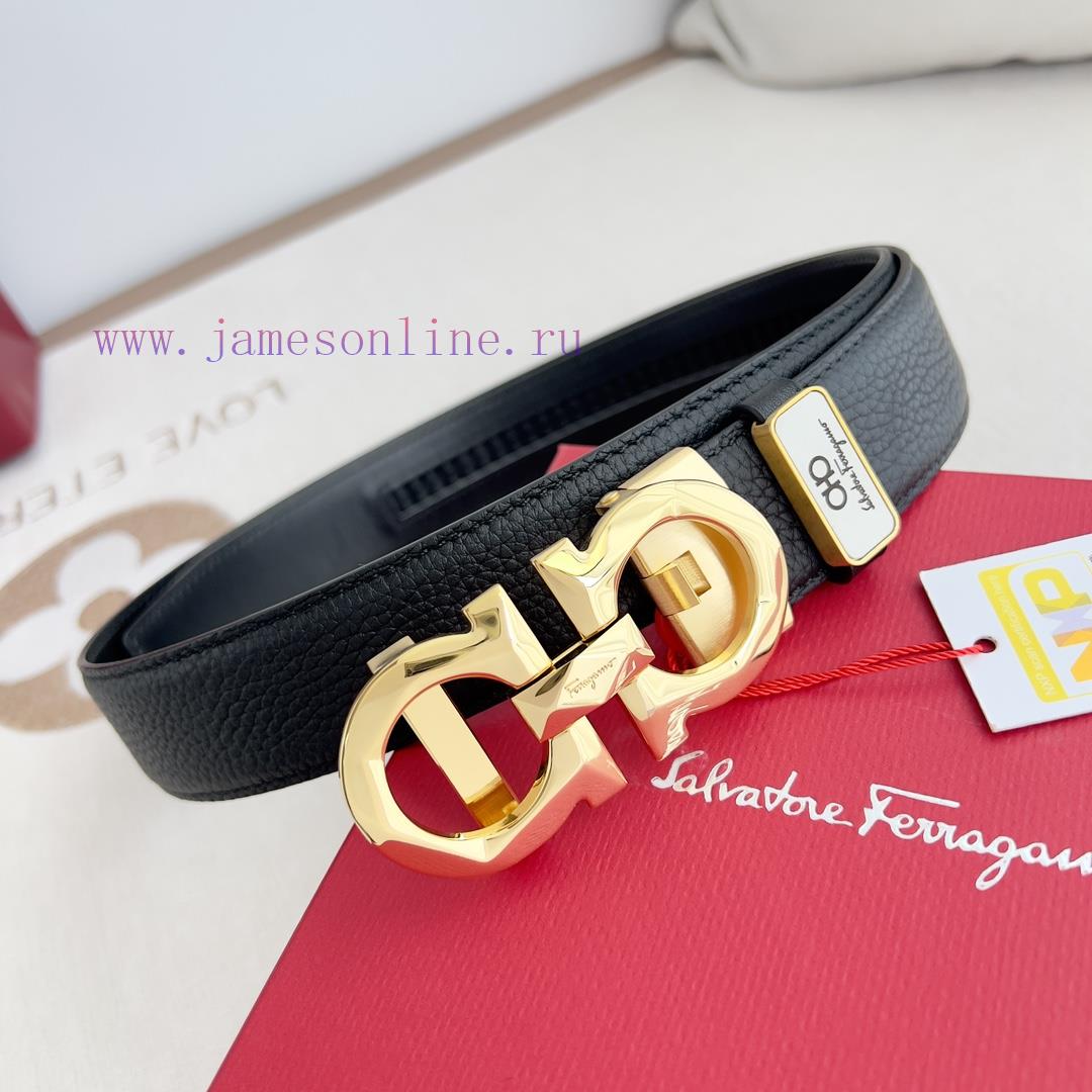 Ferrgamo.. Ferragamo Belt ️ Automatic BeltAutomatic buckle, pure steel material automatic bu vb5ggp1h - Image 3