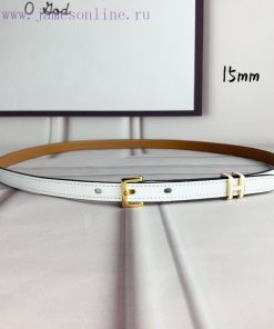 Herm è s Women's Needle Buckle Belt Imported Head Layer Leather White Palm Pattern Surface w kmoyu7mq