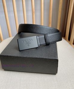 PRADA [Celebrate] [Celebrate] [Celebrate] This belt is made of Saffiano leather and features oa57ihn0