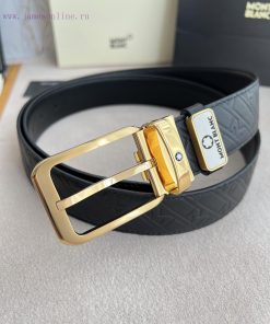 Montblanc Montblanc ️ Belt and beltNeedle buckle, new original classic boutique needle buckl aac0fq9m