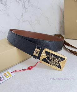 Burberry Burberry waist beltBuckle, classic pure steel material buckle, photographed in pers 9yz1gn0h