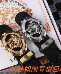 Men's belt VersaceMen's leather belt is made of 100% head layer cowhide, ensuring that the 2 eo0zzkwy