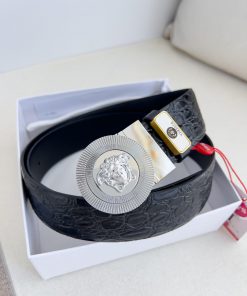 Versace. Versace Belt and BeltsHanging buckle, classic human head made of pure copper materi 7ocz981j