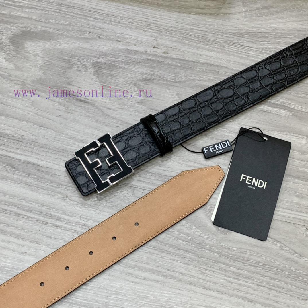 Comes with a complete gift boxFENDL 40MM wide double-sided original calf leather with a sing lp7ah1vb - Image 4