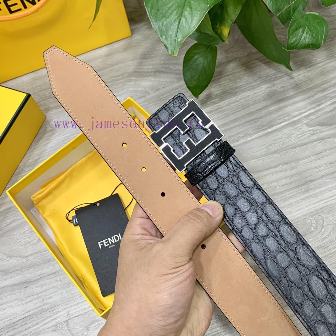 Comes with a complete gift boxFENDL 40MM wide double-sided original calf leather with a sing lp7ah1vb - Image 9