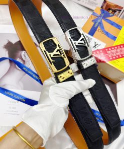 Belt LV Louis Vuitton automatic buckle-Belt replica The automatic belt series is made of 100 51cnc4g7