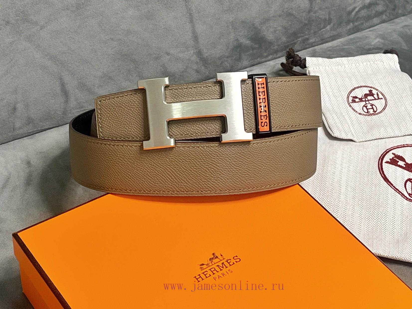 ¥ comes with a complete set of Hermes gift boxes/HermesA complete set of imported double-sid eigdqb1y - Image 3