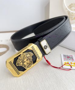 Versace. Versace Belt and BeltsHanging buckle, classic human head made of pure steel materia lw66k2qh