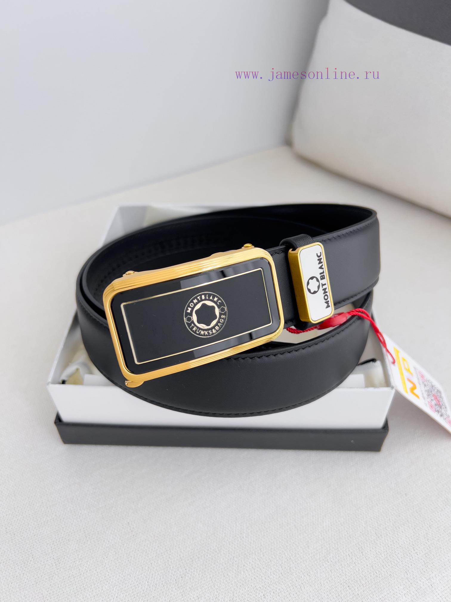 Montblanc Montblanc Belt Automatic BeltAutomatic belt, original new pure steel material auto lj2na3cv - Image 2