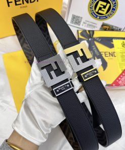 Belt FENDI Fendi ReproductionThe waistband is made of 100% top layer cowhide, ensuring a dou gea8m6w5