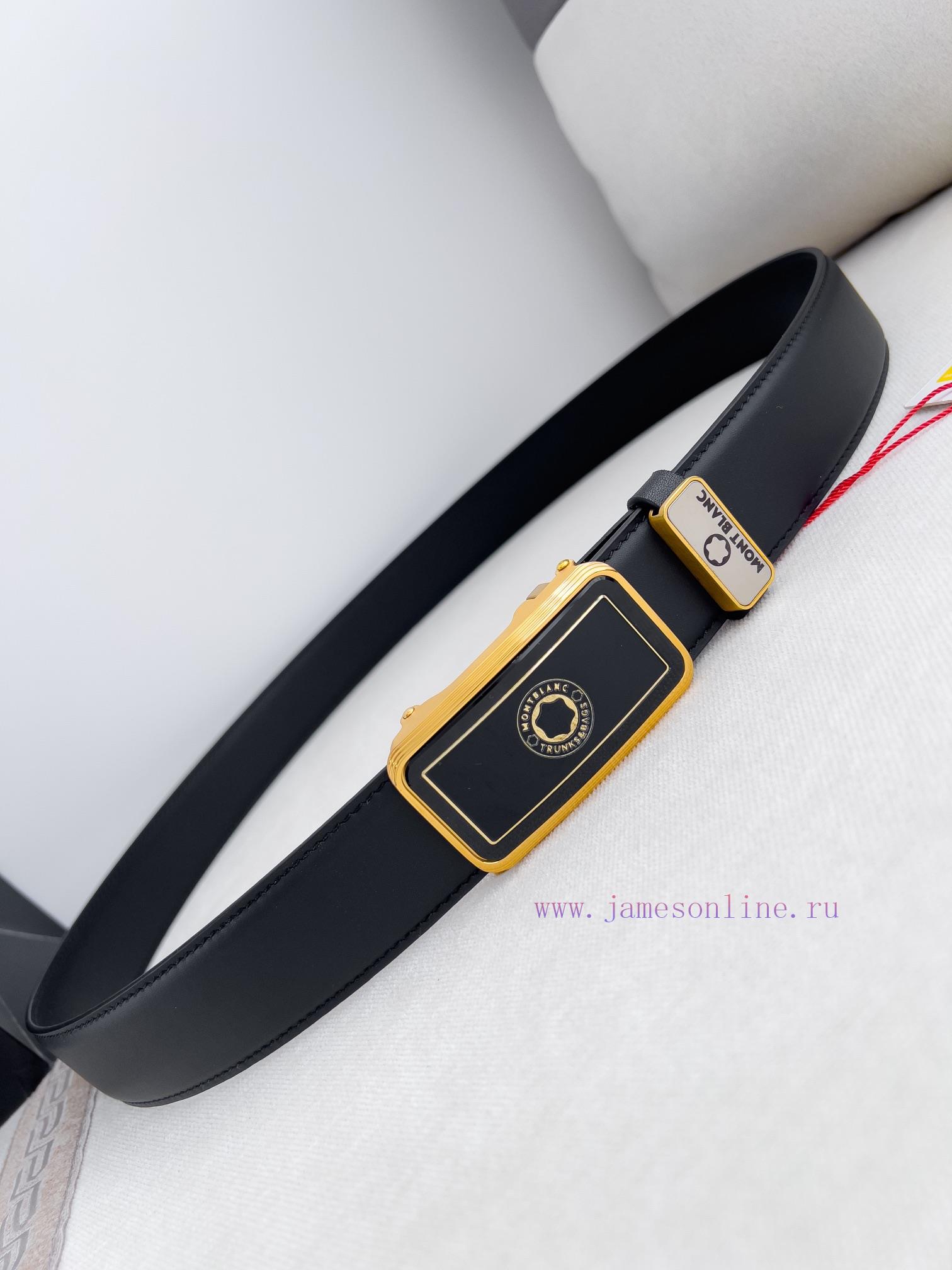 Montblanc Montblanc Belt Automatic BeltAutomatic belt, original new pure steel material auto lj2na3cv - Image 4
