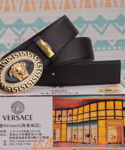 Belt belt Versace cowhide beltMen's belt material: 100% head layer cowhide belt, guaranteed 7usp6lub
