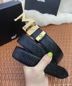 MontblancMaterial: Leather Belt with 100% Head Layer. The leather belt is guaranteed to be g qhnm6m9q
