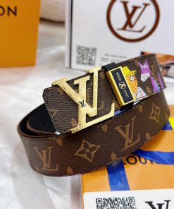Belt LV Louis Vuitton's top tier replicaThe waistband is made of 100% cowhide, ensuring a ge kh00etbx