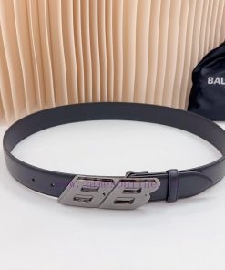 New 3.5cm Balenciaga official website, double-sided top layer cowhide material, length. 758. nbn6l80c