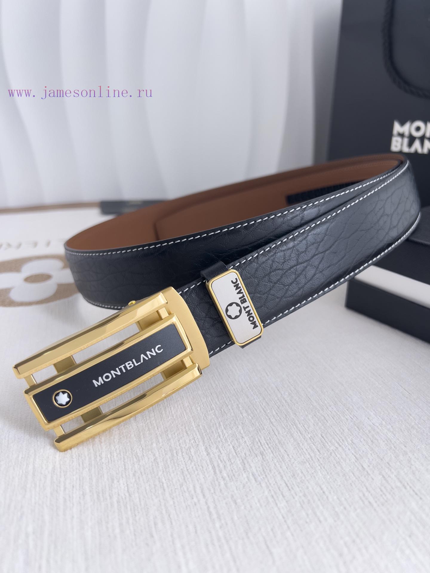 Montblanc Montblanc Belt Automatic BeltAutomatic belt, original new pure steel material auto ovlqaphr - Image 3