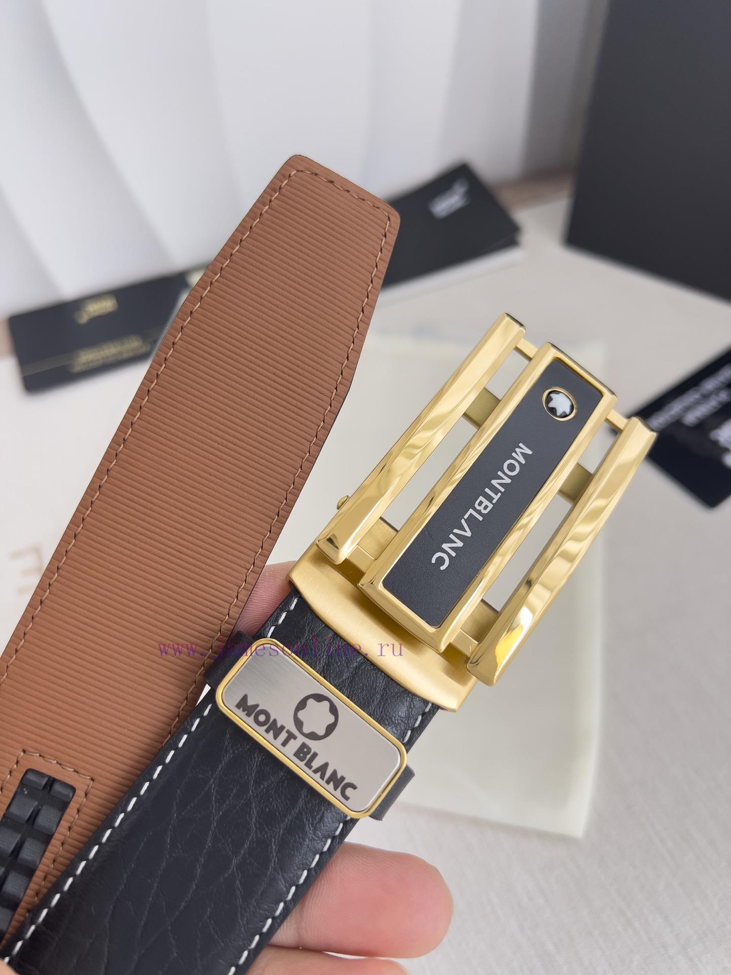 Montblanc Montblanc Belt Automatic BeltAutomatic belt, original new pure steel material auto ovlqaphr - Image 8