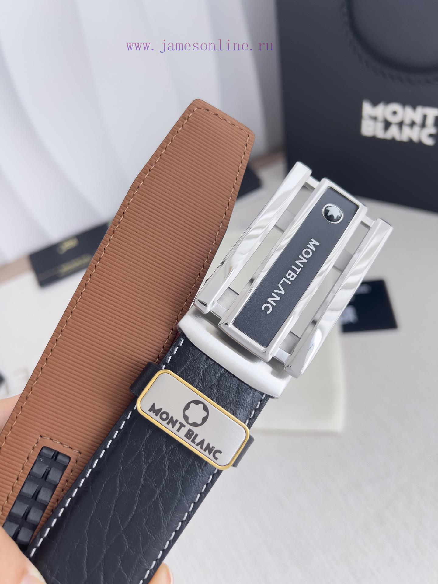 Montblanc Montblanc Belt Automatic BeltAutomatic belt, original new pure steel material auto gm8bixep - Image 7