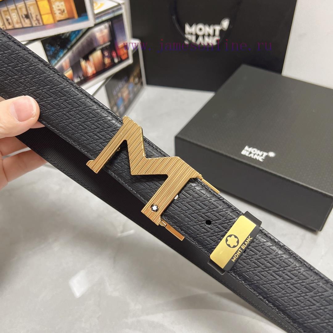 MontblancMaterial: Leather Belt with 100% Head Layer. The leather belt is guaranteed to be g v7o7fuce - Image 7